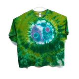 Hand Dyed Tie Dye Tee Cotton  5XL Yin Yang Pink Blue Green