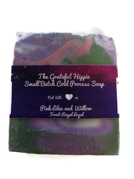 Pink Lilac and Willow - Pasture Raised Tallow Cold Process Soap - Coconut Free - Nut Free