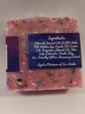 Razzle Dazzle - Vegan Confetti Cold Process Soap - RSPO Palm and Almond Oil - Raspberry Scented