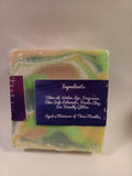 Garden Sage and Citrus - 100% Olive Oil Castile - Coconut Free - Nut Free - Cold Process Soap