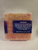 Fruit Fusion - Vegan Cold Process Confetti Soap - RSPO Palm and Almond Oil- Light Fruit Scent