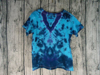 Tie Dye Handmade T Shirt Unisex Short Sleeve Top Tee Shirt Youth 4T Pink Heart