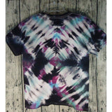 Tee Shirt Kids Medium Smoke and Mirrors Handmade Tie Dye  Cotton Short Sleeve