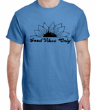 Good Vibes Only Sunflower Tee Made to Order 2XL - 5XL