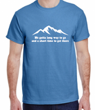 Long Way To Go Mountain Tee Made to Order S-XL