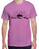 Good Vibes Only Sunflower Tee Made to Order 2XL - 5XL