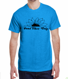 Good Vibes Only Sunflower Tee Made to Order S- XL