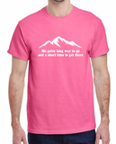 Long Way To Go Mountain Tee Made to Order S-XL