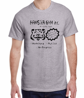 Hamster Gym inc Made To Order Tee Extended sizes 2XL - 5XL